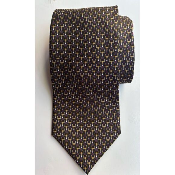 Authentic Silk  Gucci Tie / New No Tags - Picture 1 of 7